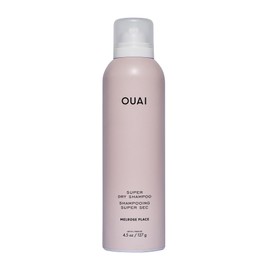 OUAI Super Dry Shampoo - Volumizing Dry Shampoo - Absorbs Oil, Dirt & Sweat - Blends Seamlessly into Hair with Zero Residue & Enriched with a Long-Lasting Scent - Melrose Place (4.5 oz)