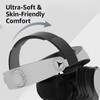 YUULNMOP Comfort VR Glasses Leather Headband Head Strap Compatible with