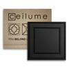 Ceilume Stratford Ultra-Thin Feather-Light 2x2 Ceiling Tiles - Black, Use
