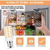 ZHENMING KEI D28X KEL 2816X 2815 Freezer Light Refrigerator Bulb