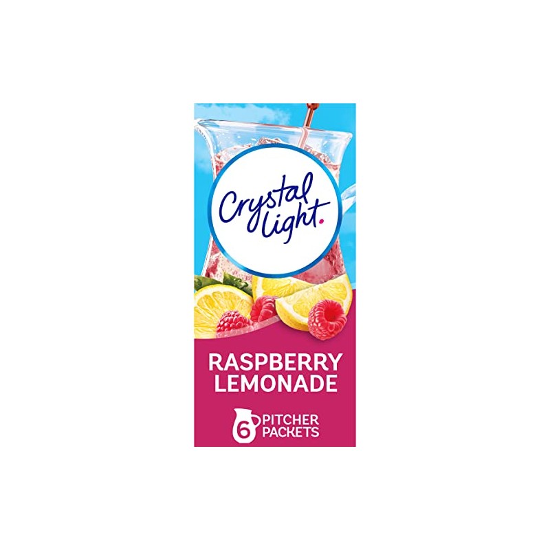 Crystal Light Raspberry Lemonade Artificially Flavored Powdered Drink Mix, 72