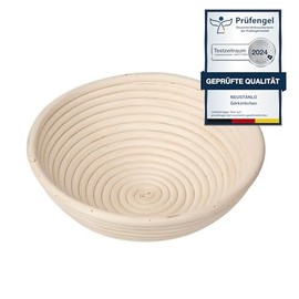 Neustanlo Proofing Basket Made of Wicker