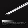QUARKZMAN Pack of 25 ABS plastic rods, diameter 1 mm,