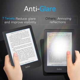 【2 Pack】T Tersely Screen Protector for Kobo Clara Colour/Clara BW, Premium Anti-Glare (Matte) PET Protective Film, Full-Coverage, Easy to Install