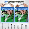 Dreyoo 9 PCS Grease Gun Couplers,Grease Gun Tip Quick Connect