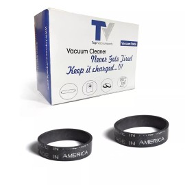 Dirt Devil 2Pk Vacuum Hand Cleaner Flat Belt Replacement Part For Dirt Devil Royal Fits 103