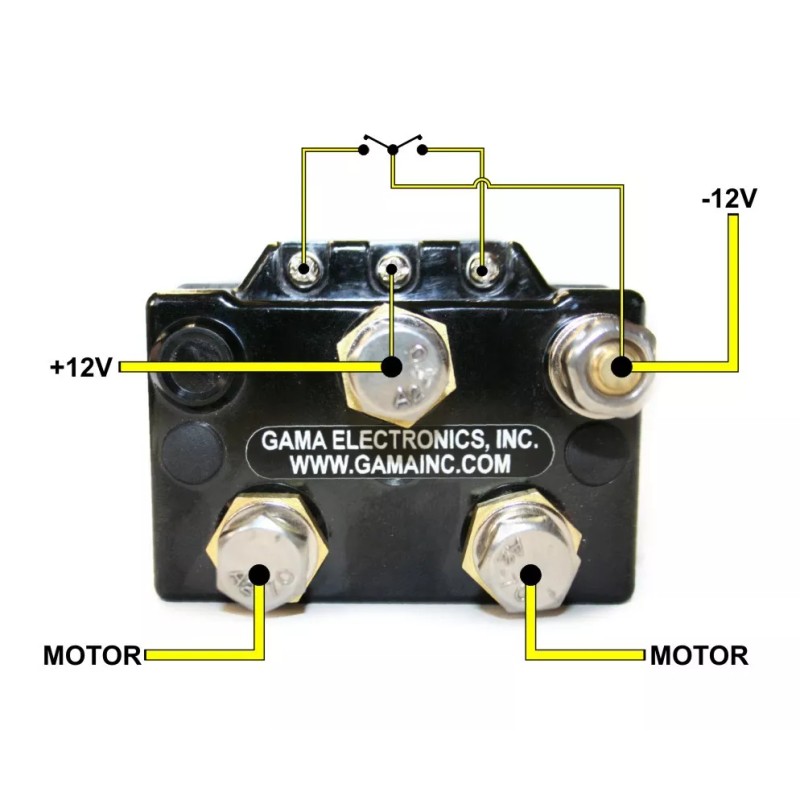 GAMA Electronics 400/100 Amp Reverse Polarity DC Motor Control -
