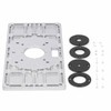 Trimming Flip Board Aluminum Alloy Woodworking Router Table Insert Plate