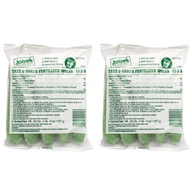 Jobe's 02010 Tree & Shrub Fertilizer Spikes, 5 Bag (Twо Pаck)