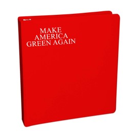 Make America Green Again Parody Sticker Decal Notebook Car Laptop 5.5" (White)