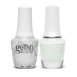Gelish & Morgan Taylor Fall Collection Living Our Life Duo - 15mL Gel & 15mL Lacquer Combo, Long-Lasting, High-Shine, Easy Application, Chip-Resistant, Vibrant Color (Moonlit Moments)