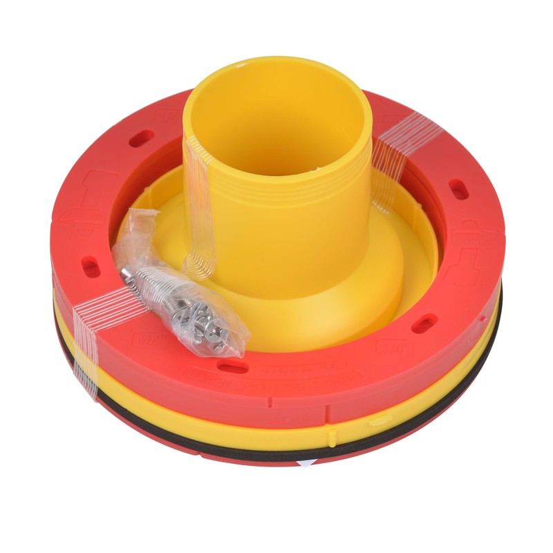 Oatey 43401 Set-Rite Toilet Flange Extender Kit, 1/4" - 1",