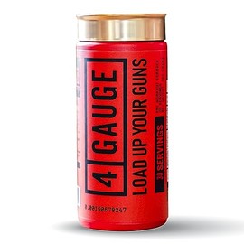 Preentrenamiento explosivo de calibre 4 sin nerviosismo | 30 porciones | Potenciador de óxido nítrico | L-citrulina, L-carnitina, creatina | Sin ingre