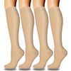 4 Pairs Copper Compression Socks for Women & Men Circulation