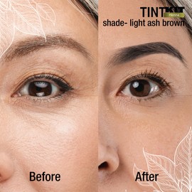 Godefroy Powered by Henna - Tint Kit 4 Applications | Light Ash Brown | Spot Hair Color Powered by Natural Henna