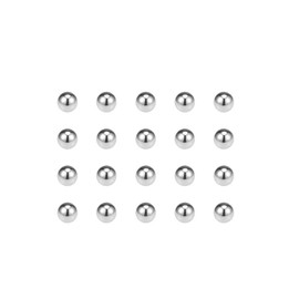 sourcing map 1.8mm Bearing Balls 304 Stainless Steel G100 Precision Balls 100pcs