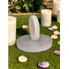 Selenite Charging Round Disk Crystal Charging Plate Selenite Slice Charging