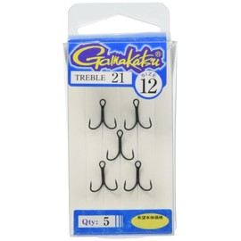 Gamakatsu Treble Hook Rose Treble 21 (ZSB) #12