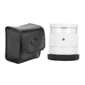 30X Optics Loupes Magnifier with Scale Portable Adjustable Magnifying Glass White