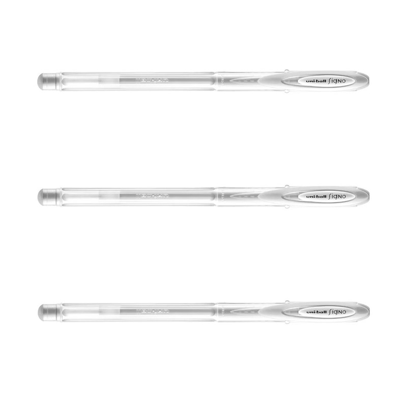 Uni-ball Signo Angelic UM-120AC Gel Ink Pen 0.7 mm, White
