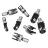 8Pcs Wood Plug Drill Bit Cutter Carbon Steel Industrial Barrel
