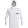 Quiksilver Men's Standard Everyday Surf Tee Hoodie, White
