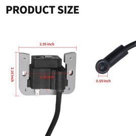 Ignition Coils Module 24 58401-S, Kh-24 5842 01-S Replacement for Kohler CH20 CV18 CH18 CV20 CV23 CH22 Command Pro Twin Cylinder Engine with Spark Plug Replace Kh-24-584-201-S, 24 584 45-S, 2 PACK