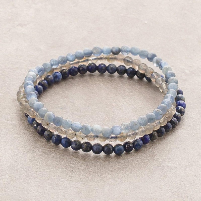 Handmade 4mm Tiny Beads Bracelet – Natural Healing Stone Beads