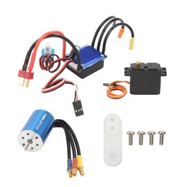 2435 4800KV Brushless Motor 25A ESC 2.2kg Servo RC Brushless Motor for 1/16 1/18 RC Car