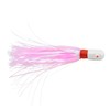 C&H Lures Pearl Baby Lure, Pink/Pearl Tinsel Skirt, 3/4 oz