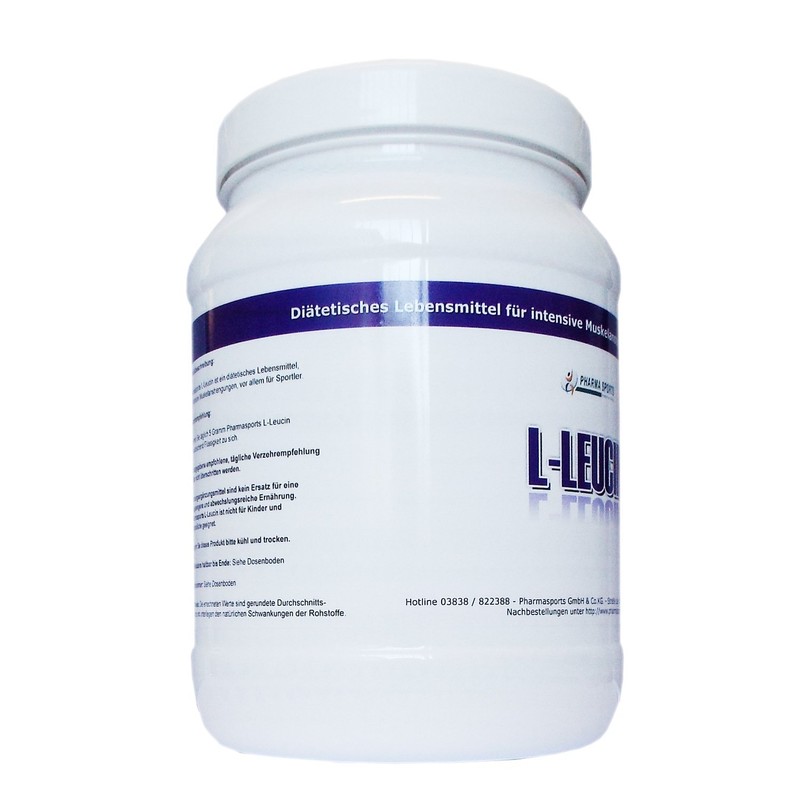 Pharma Sports L-Leucine – 750 g Pure L-Leucine Powder