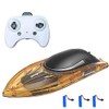 Remote Control Boat for Adults & Kids, 2.4GHz High Speed