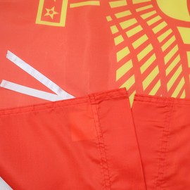 AZ FLAG SYRIAC ARAMAIC FLAG 2' x 3' for a pole - SYRIAC CHRISTIANS FLAGS 60 x 90 cm - BANNER 2x3 ft with hole