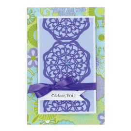 Spellbinders S2-020 Die D-Lites Medallion 5-Etched/Wafer Thin Dies