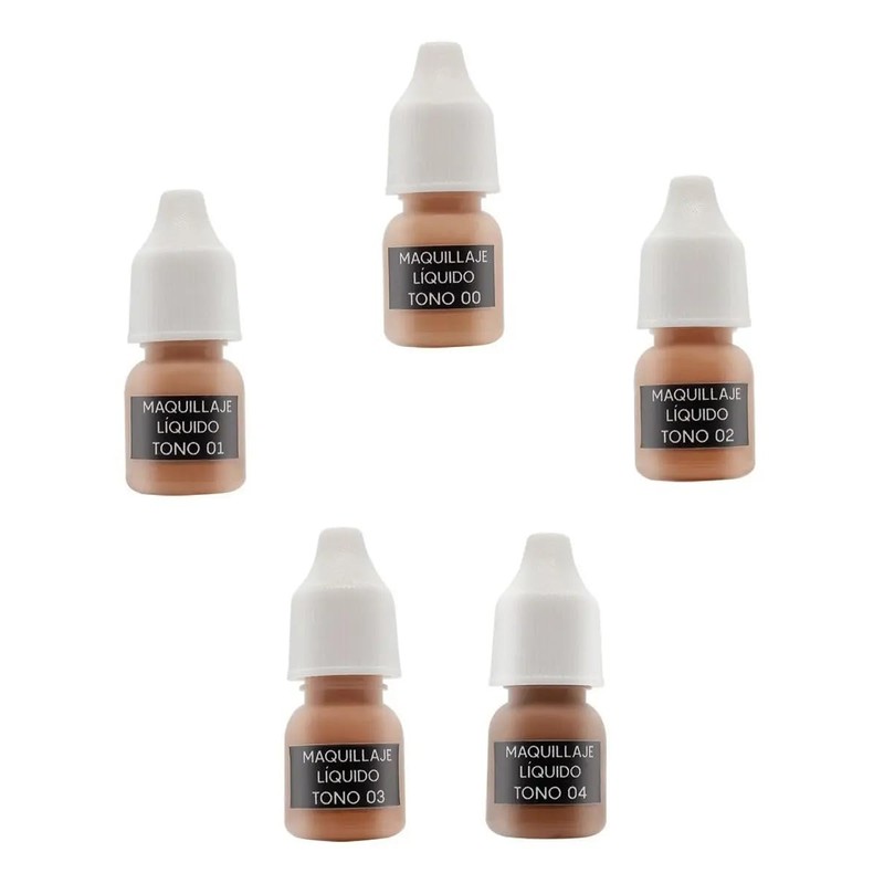 Maquillaje Líquido Orgánico, Tono 00, Presentación de 30ml, Base de