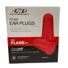 Mega Flare‚Ѣ Plus Earplugs - Oversize-small, Red - (Dispenser Box/200