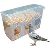 Automatic Pigeon Bird Feeder Water, Plastic Feeder Water Dispenser Drinkers