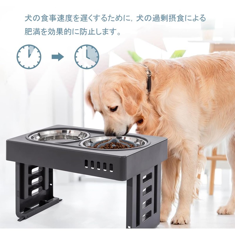 BTtime Eating Prevention, Slow Feeder, Dog Health Management, Reduces Stomach