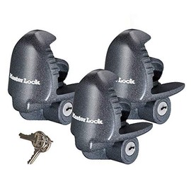 Master Lock 379ATPY Universal Trailer Hitch Lock (3 Pack)