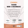 CINNEA® Leinen Adjustable Face Mask Community Mask, 2 Wearing Styles