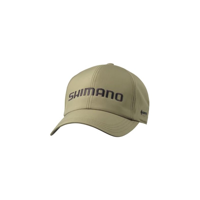 Shimano GORE-TEX CA-000Y Rain Cap, Khaki, M