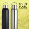 Living Touriflask 410432 Water Bottle, Direct Drinking, Screw Stopper, Stainless