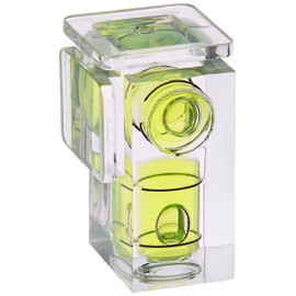 Polaroid Hot Shoe Two Axis Double Bubble Spirit Level For Canon & Nikon Digital and Film Cameras