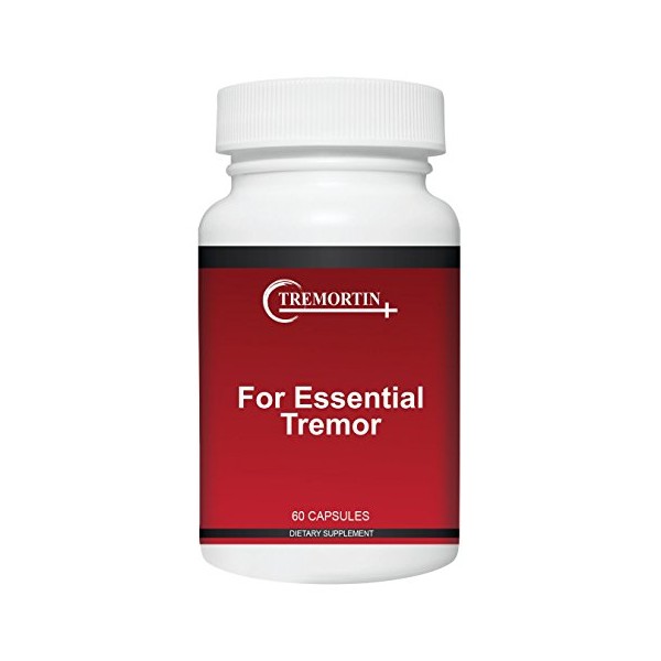 Tremortin - Best Natural Aid for Essential Tremor - Provides Relief for Shaky Hands, Arm, Leg, & Voice Tremors by Tremortin