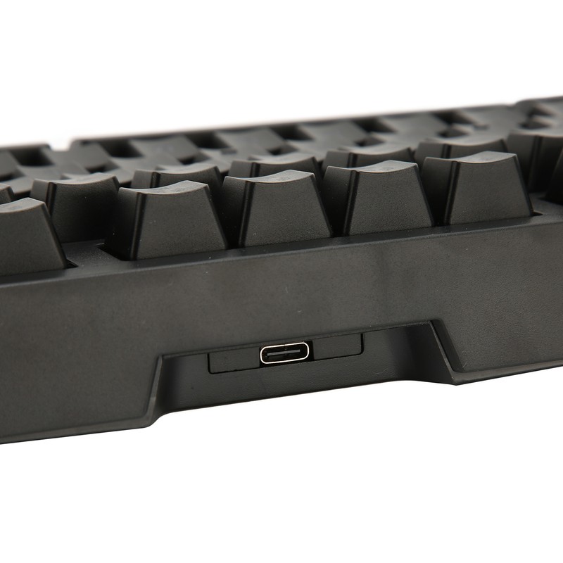 2.4G Wireless Keyboard 87 Keys RGB Backlight 1800mAh Battery Office