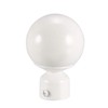 TA-VIGOR 2Pcs 29.5mm Inner diameter Curtain Rod Ball Finials, Decorative