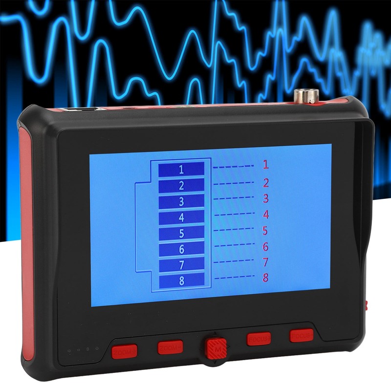 CCTV Test Monitor 4.3in Display AHD TVI CVI UTP Cable