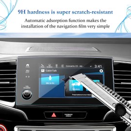 SKTU Screen Protector for 2019-2022 Pilot Passort Screen Protector Navigation Display 2022 Hond a Pilot Screen Protector 9H Hardness Anti-Explosion & Scratch HD Clear Hond a Pilot 2022 Accessories GPS LCD Pilot Screen Protector