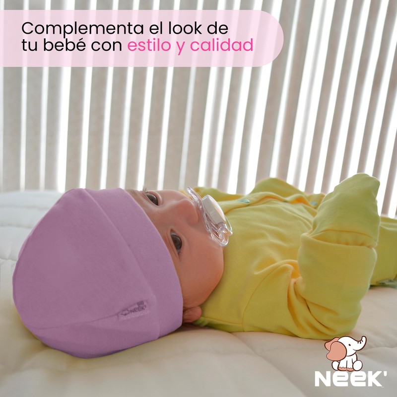 Neek Cotton | Gorro para Bebe de 3 a 6