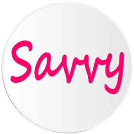 Kiwi Gifts Savvy - 100 Pack Circle Stickers 3 Inch